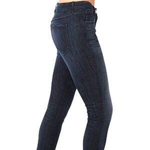 3x1 Midrise Skinny Jean in dark wash, Size 28